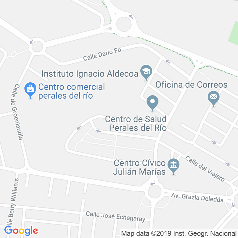 Código Postal calle Campos De Castilla en Getafe