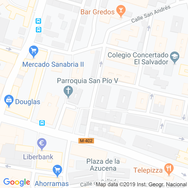 Código Postal calle San Antonio De Padua en Leganés