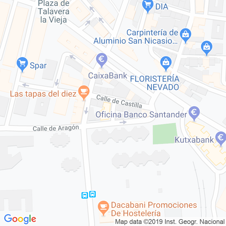 Código Postal calle Canarias en Leganés