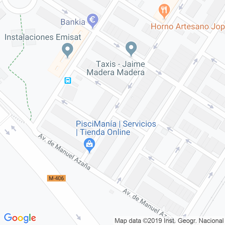 Código Postal calle Julian Grimau en Leganés