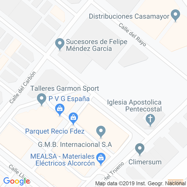 Código Postal calle Granizo en Leganés