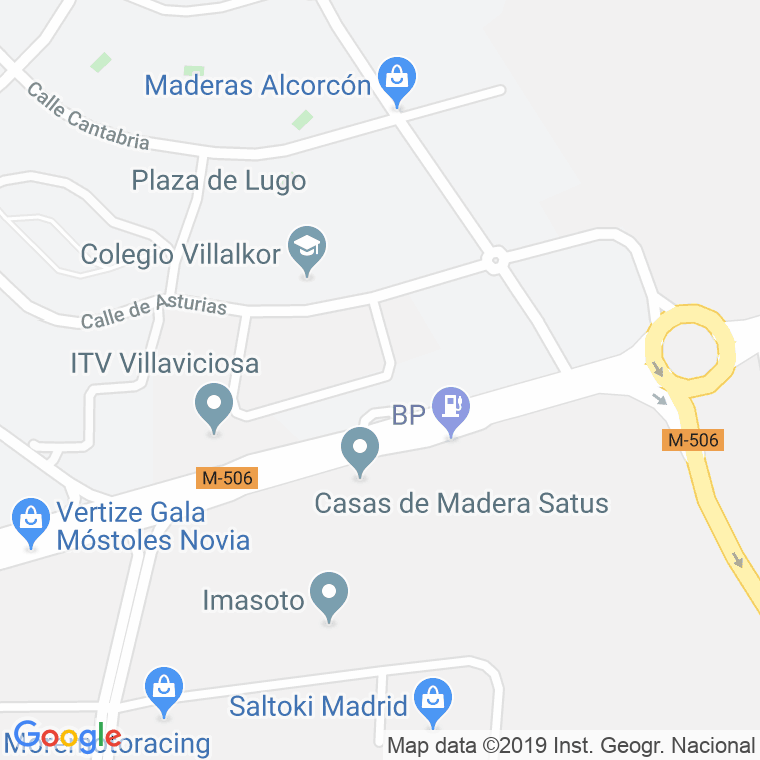 Código Postal calle Andalucia en Alcorcón