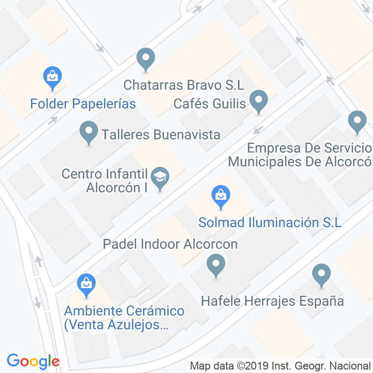 Código Postal calle Aeronautica en Alcorcón