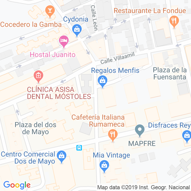 Código Postal calle Logroño en Móstoles