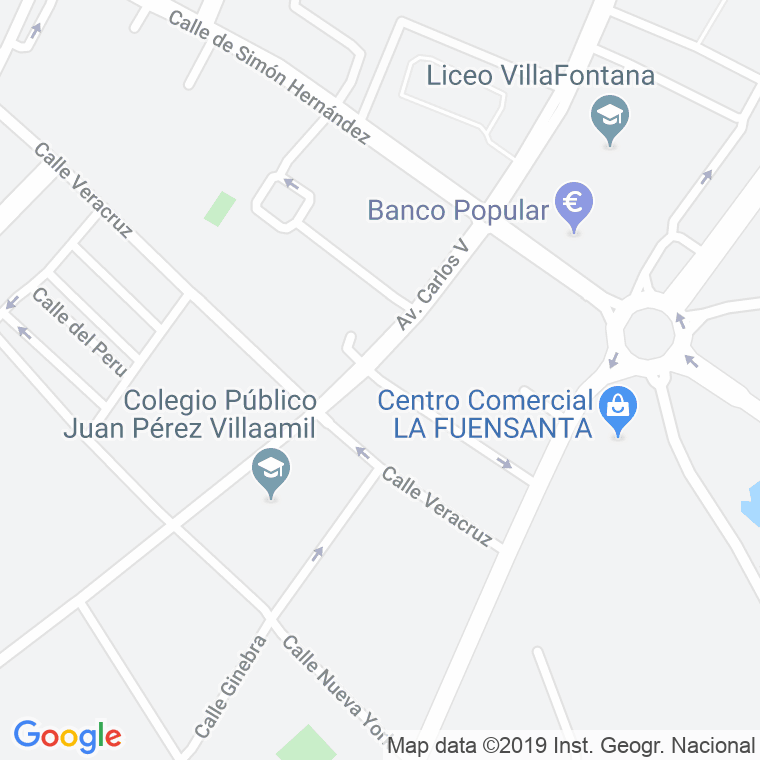 Código Postal calle Sao Paulo en Móstoles