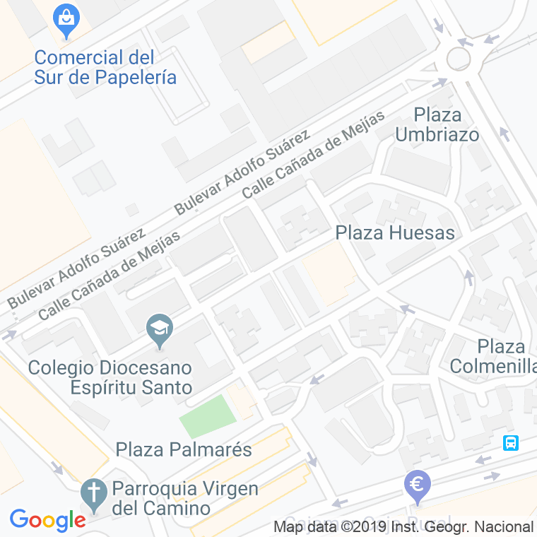 Código Postal calle Cueva Del Labradillo en Málaga