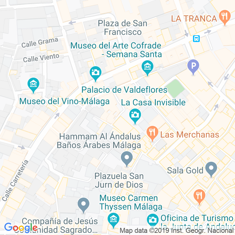 Código Postal calle Ballesteros en Málaga