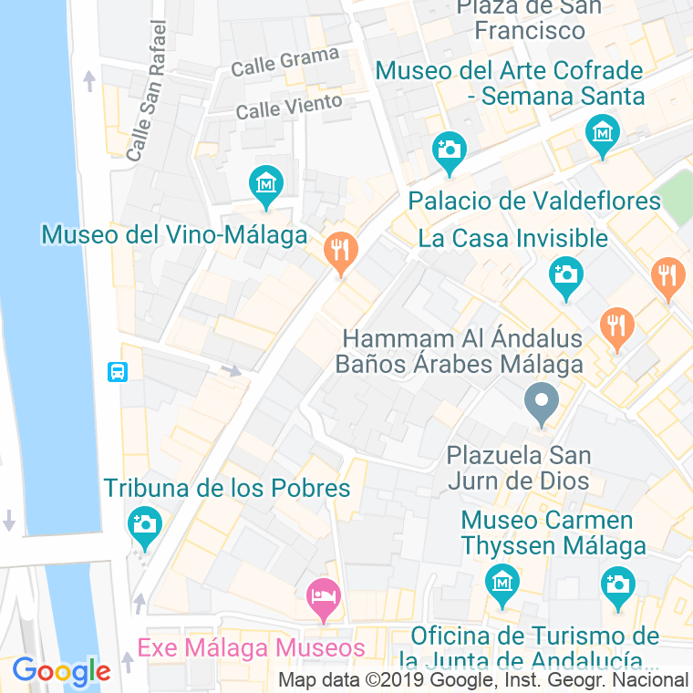 Código Postal calle Gordon, pasaje (Impares Del 1 Al Final)  (Pares Del 2 Al Final) en Málaga
