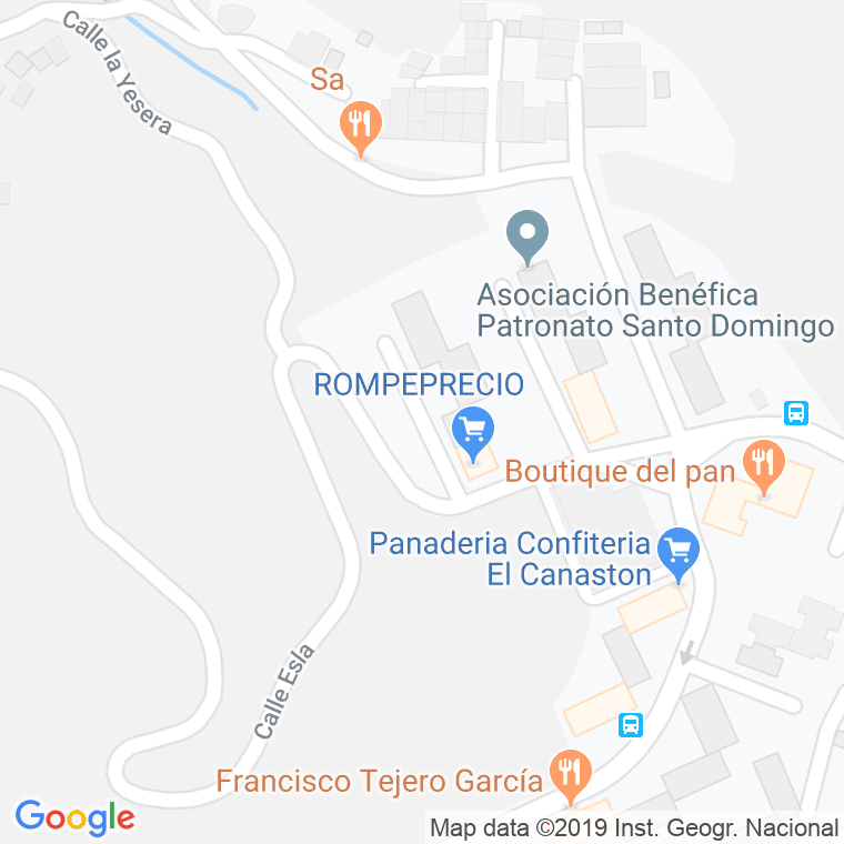 Código Postal calle Guadalimar en Málaga