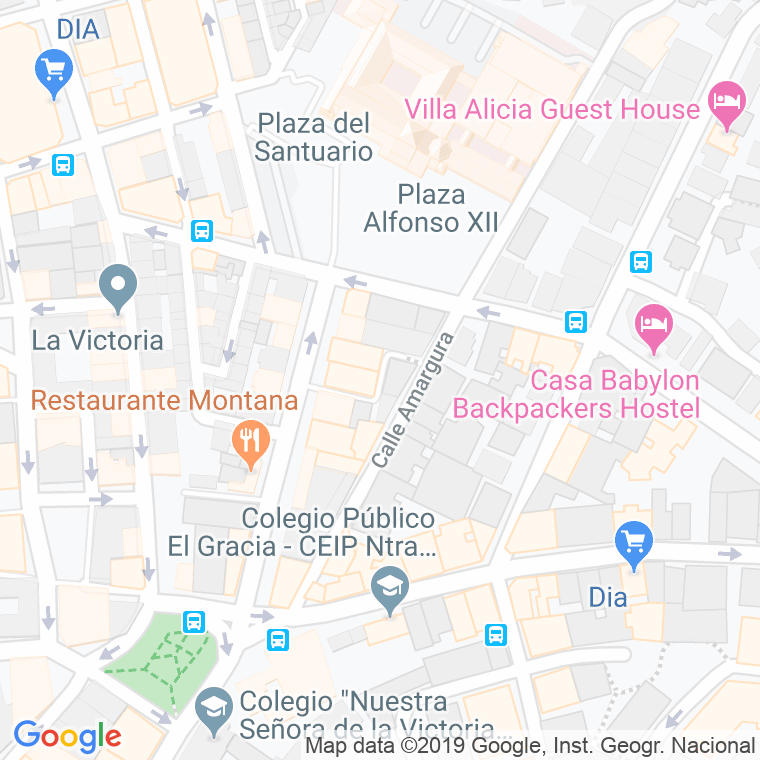 Código Postal calle Ernesto en Málaga