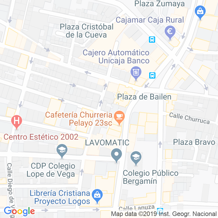 Código Postal calle Aceitunas, Las en Málaga