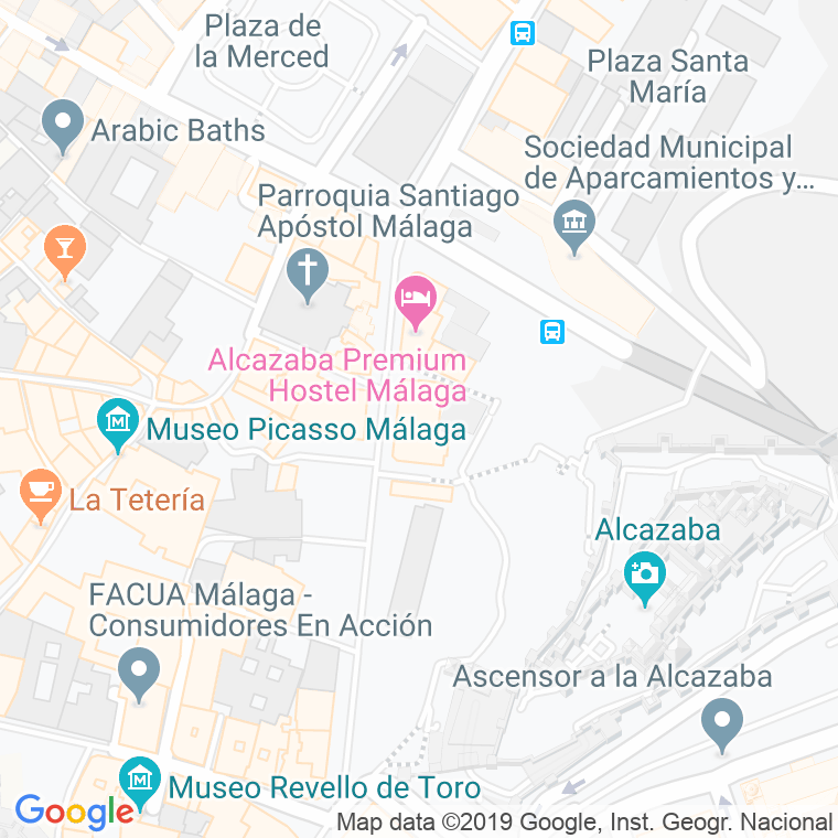 Código Postal calle Albeniz en Málaga
