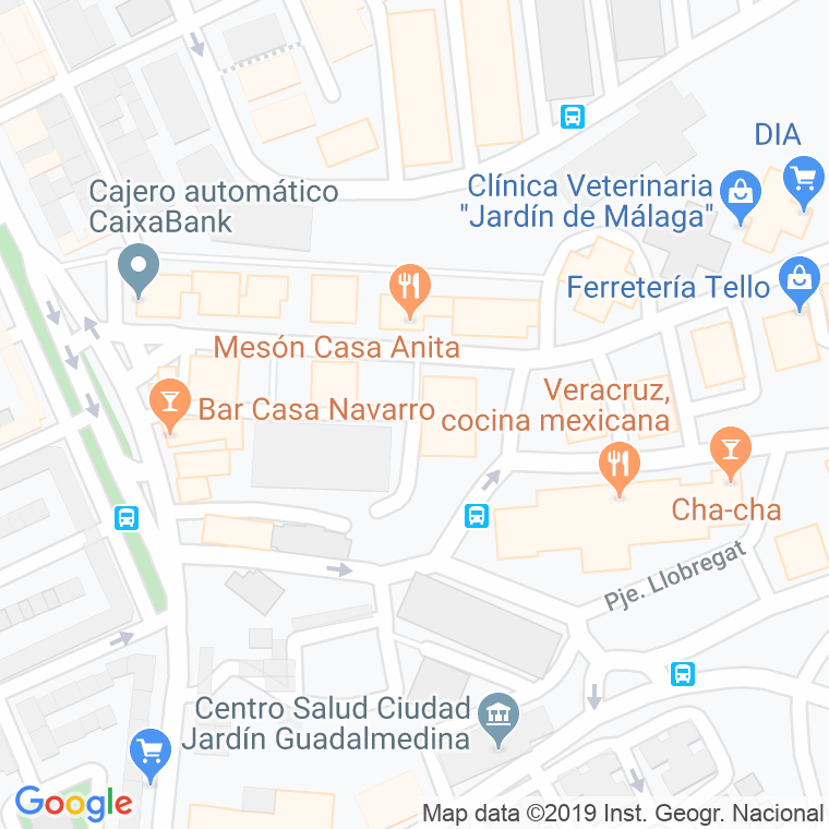 Código Postal calle Cristobal De Virues en Málaga