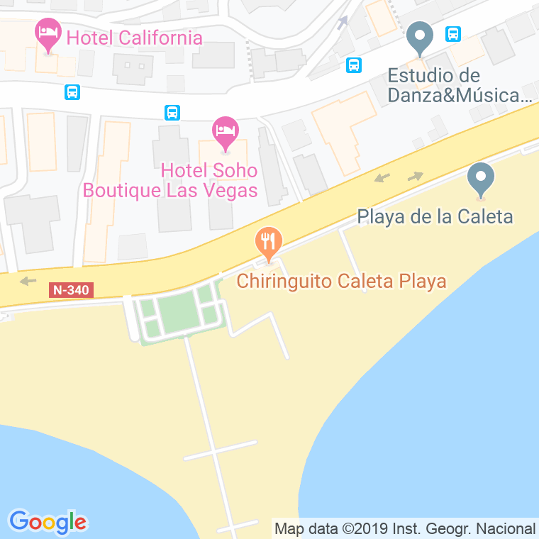 Código Postal calle Arroyo De La Caleta en Málaga