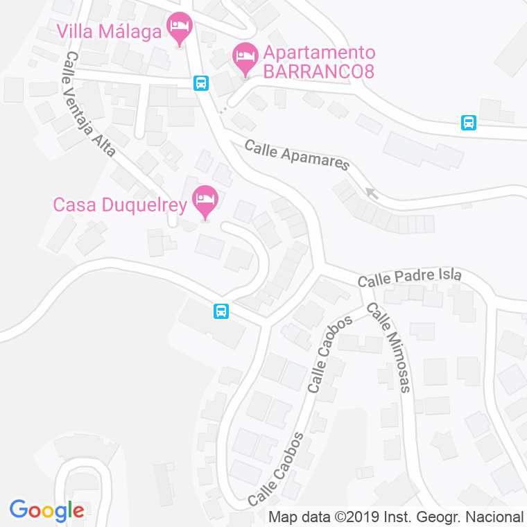 Código Postal calle Juan De La Cueva en Málaga