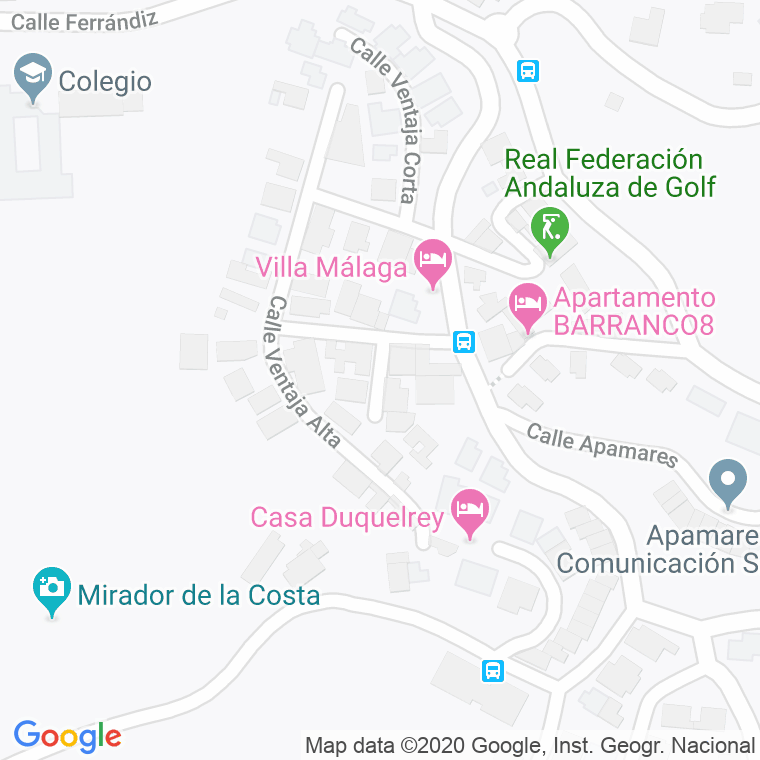 Código Postal calle Malequias en Málaga