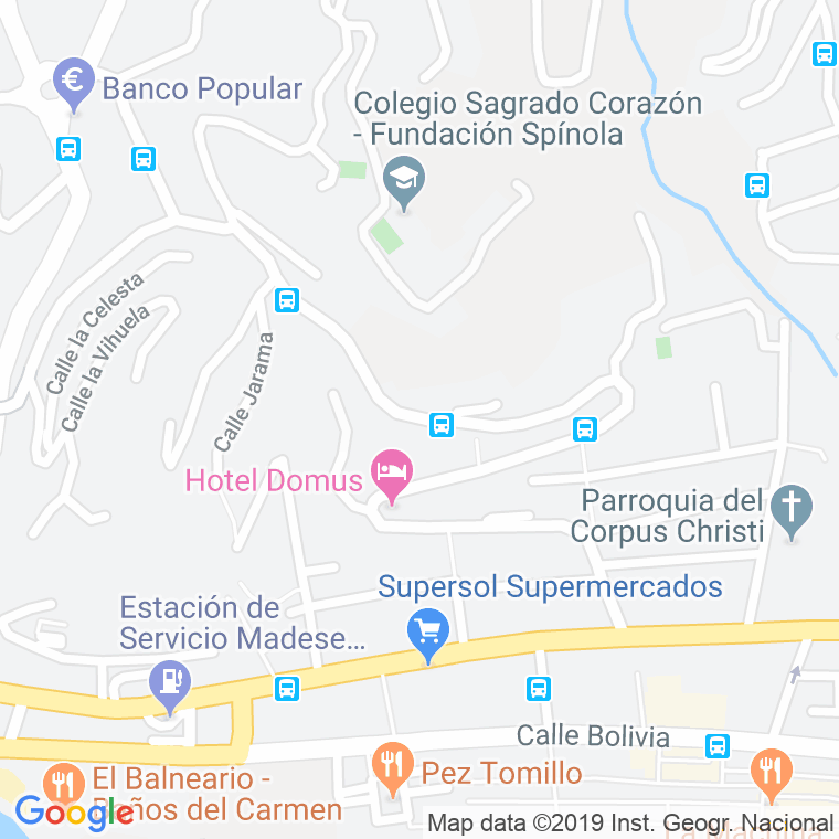 Código Postal calle Juan Valera   (Impares Del 1 Al 31)  (Pares Del 2 Al 22) en Málaga