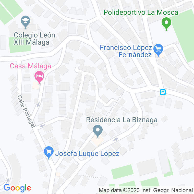 Código Postal calle Conde De Lemos en Málaga