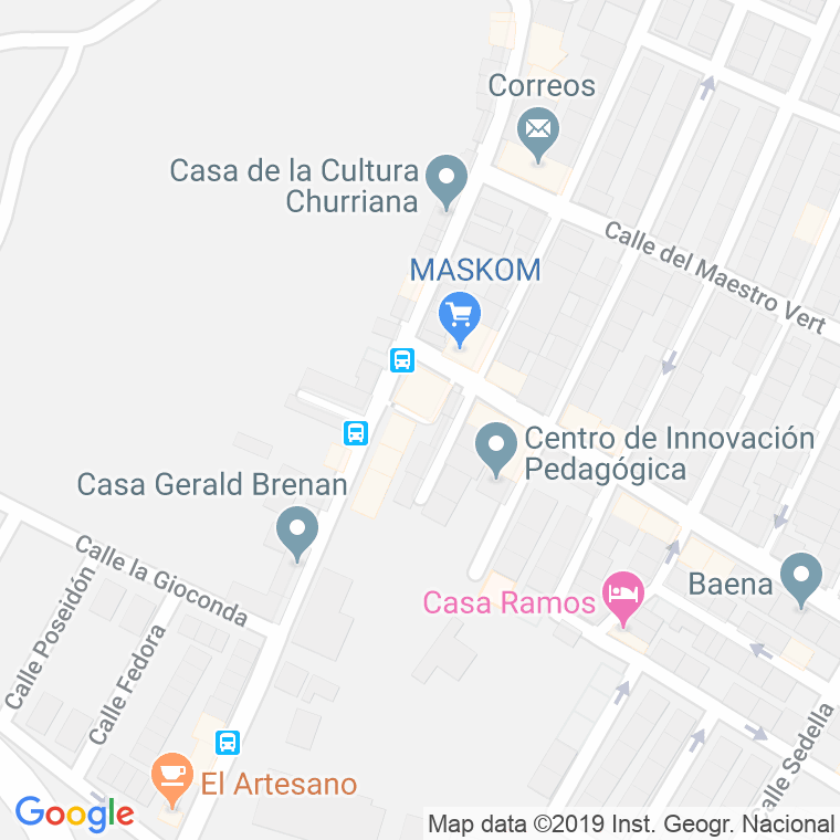 Código Postal de Barrio De San Javier en Málaga