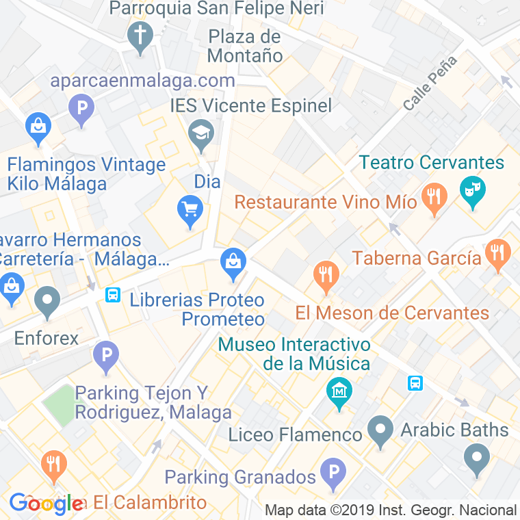 Código Postal de Baena, Los en Málaga