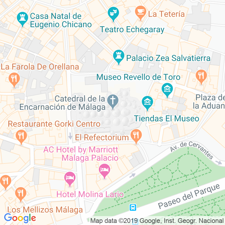 Código Postal de Campo De La Iglesia en Málaga