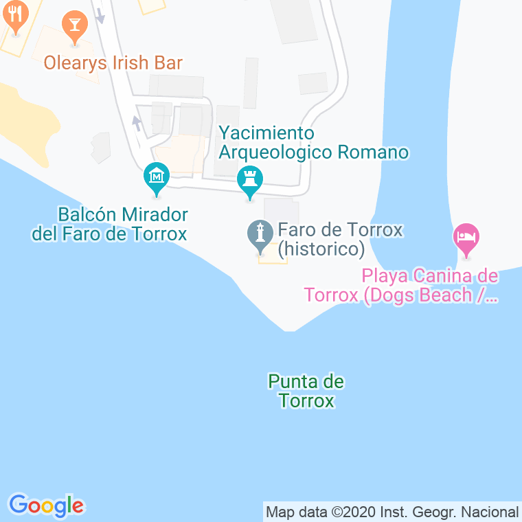 Código Postal de Faro De Torrox en Málaga