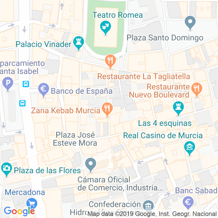 Código Postal calle Alfaro en Murcia