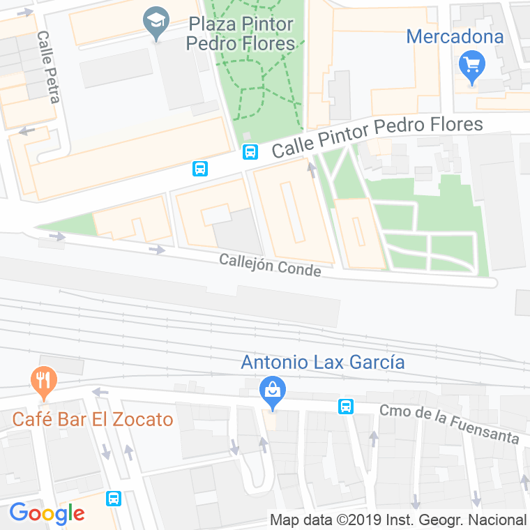 Código Postal calle Conde, callejon en Murcia