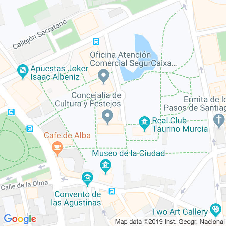 Código Postal calle Artesanos en Murcia