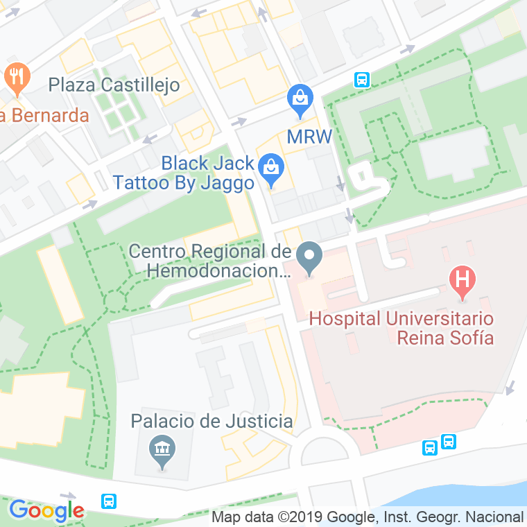 Código Postal calle Comuneros en Murcia