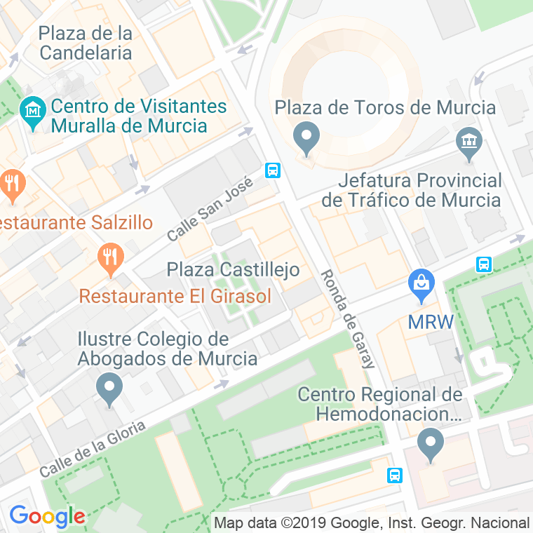Código Postal calle Jovellanos en Murcia