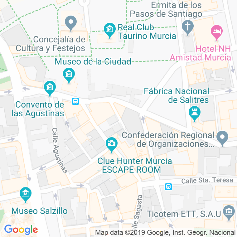 Código Postal calle Argilico en Murcia
