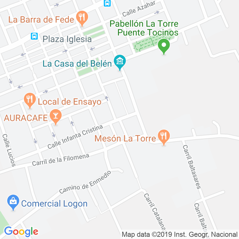 Código Postal calle Cabo De Andas Pedro Zamora en Murcia
