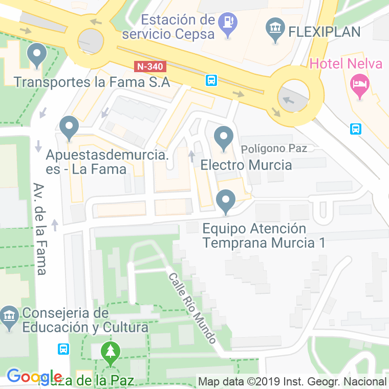 Código Postal calle Ciudad Real en Murcia