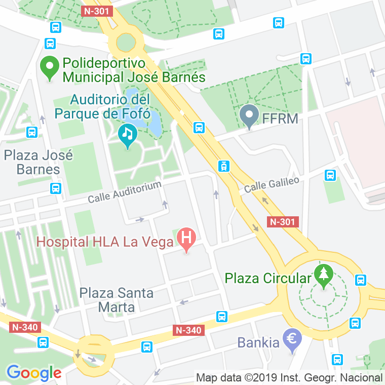 Código Postal calle Torre De La Marquesa en Murcia