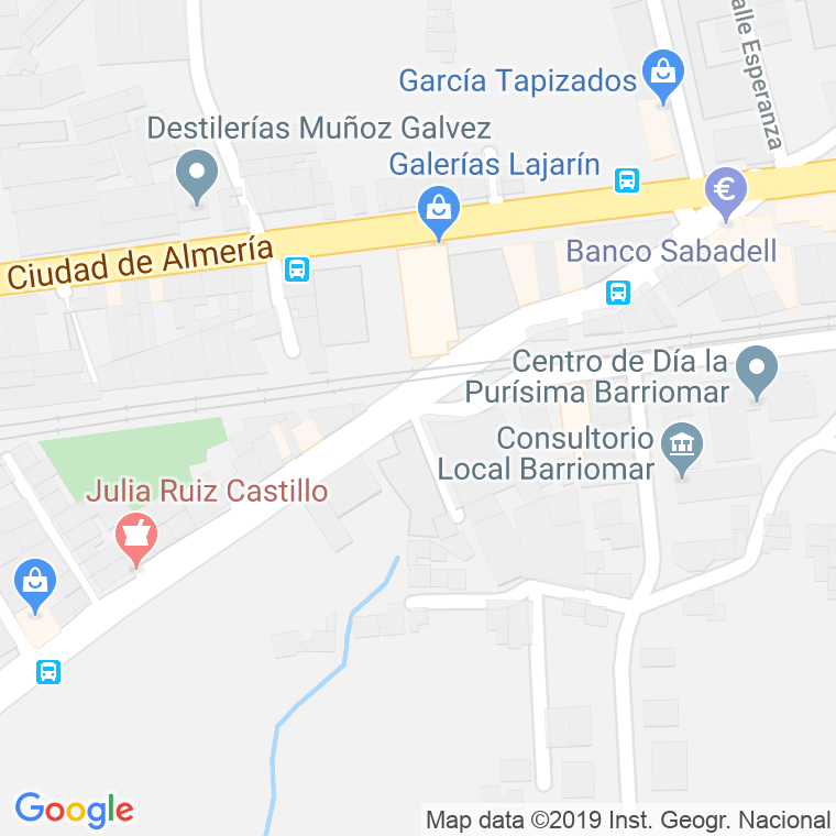 Código Postal calle Arco Iris en Murcia