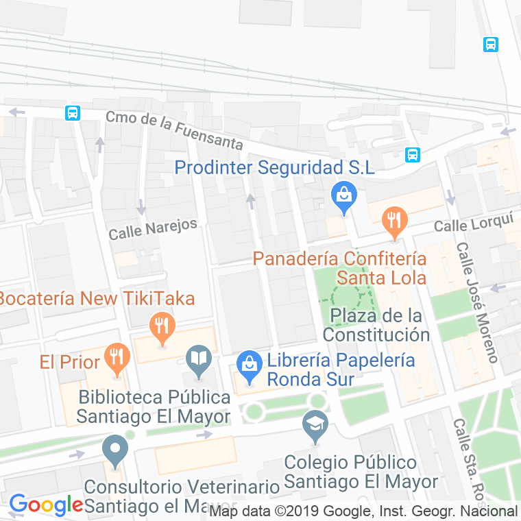 Código Postal calle Lealtad en Murcia
