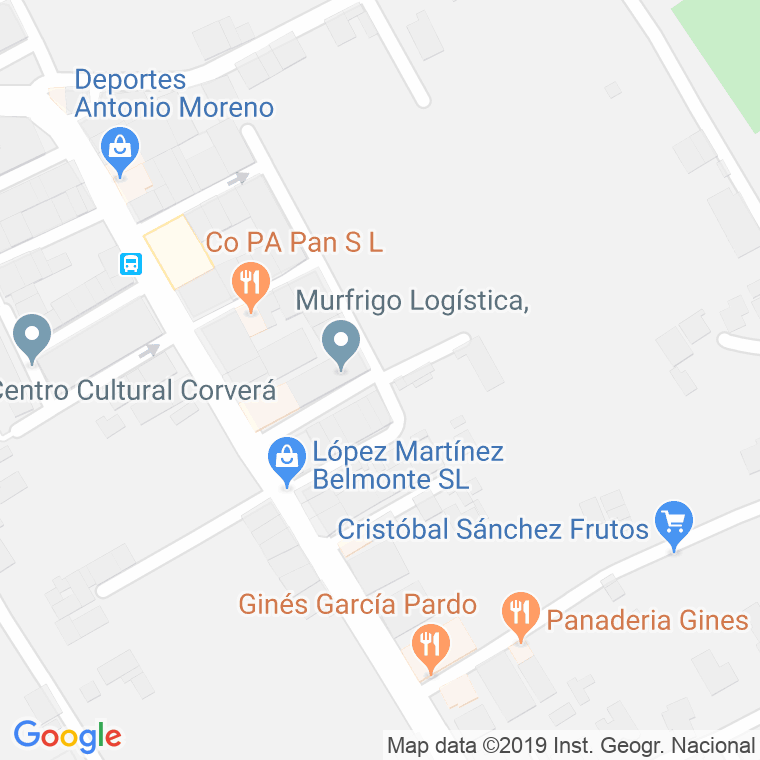 Código Postal calle Julian Romea (Dolores) en Murcia