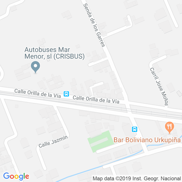 Código Postal calle Carioca (Progreso) en Murcia