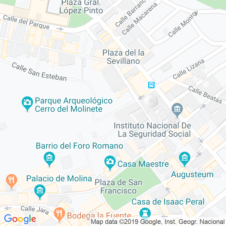 Código Postal calle Maestro Frances, cuesta en Cartagena
