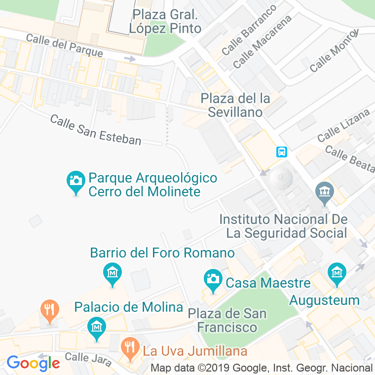Código Postal calle Polvora en Cartagena