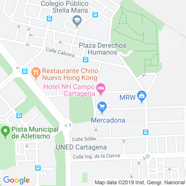 Código Postal calle Ciudadela en Cartagena