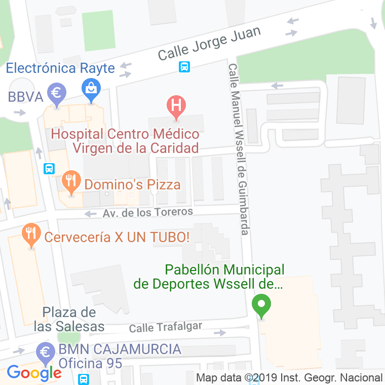 Código Postal calle Infancia, La en Cartagena