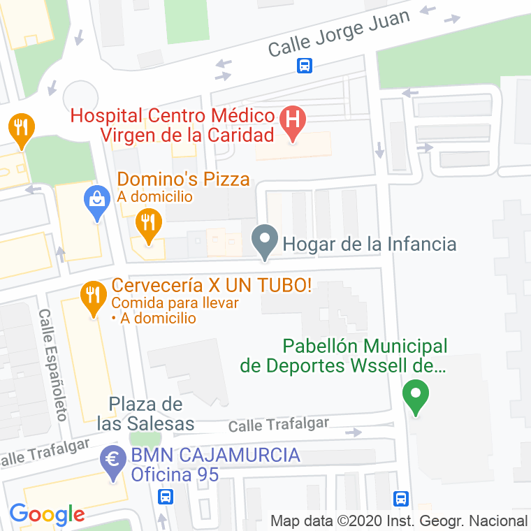 Código Postal calle Toreros, avenida en Cartagena