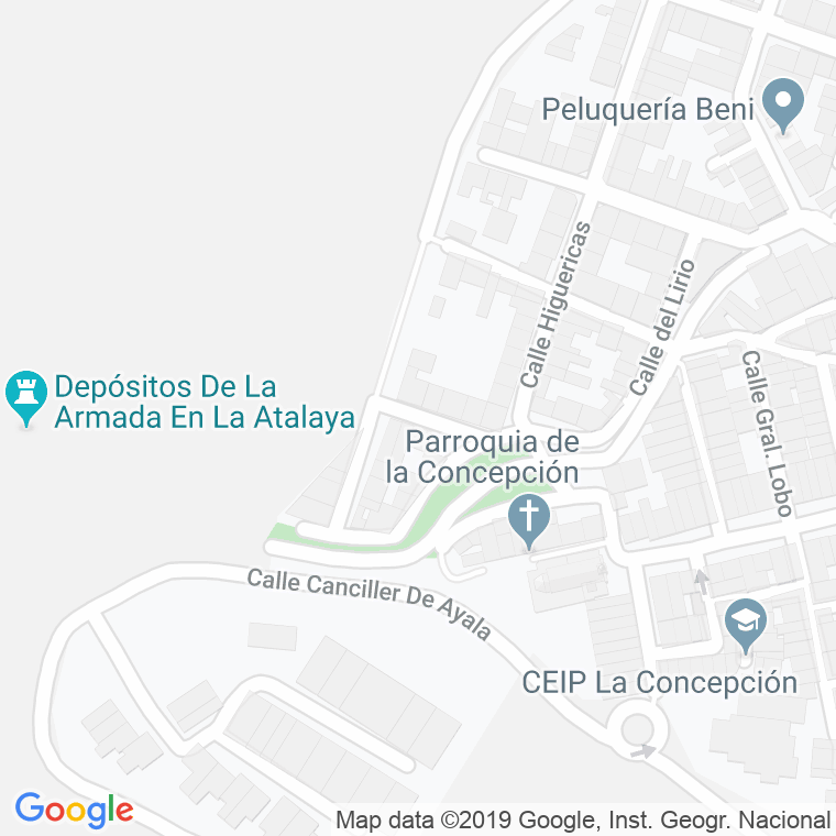 Código Postal calle Adelfas en Cartagena