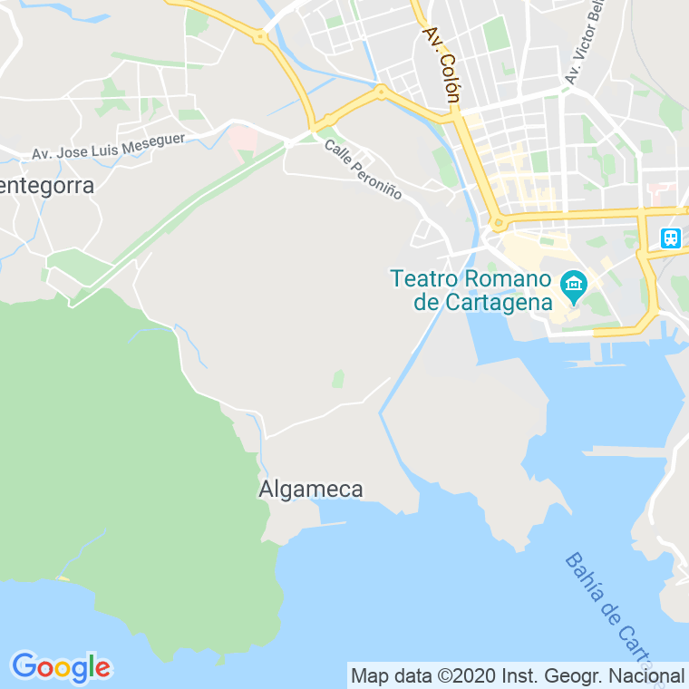 Código Postal calle Alheli en Cartagena