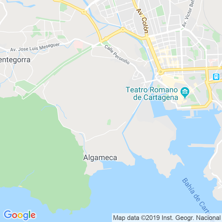 Código Postal calle Bravo en Cartagena