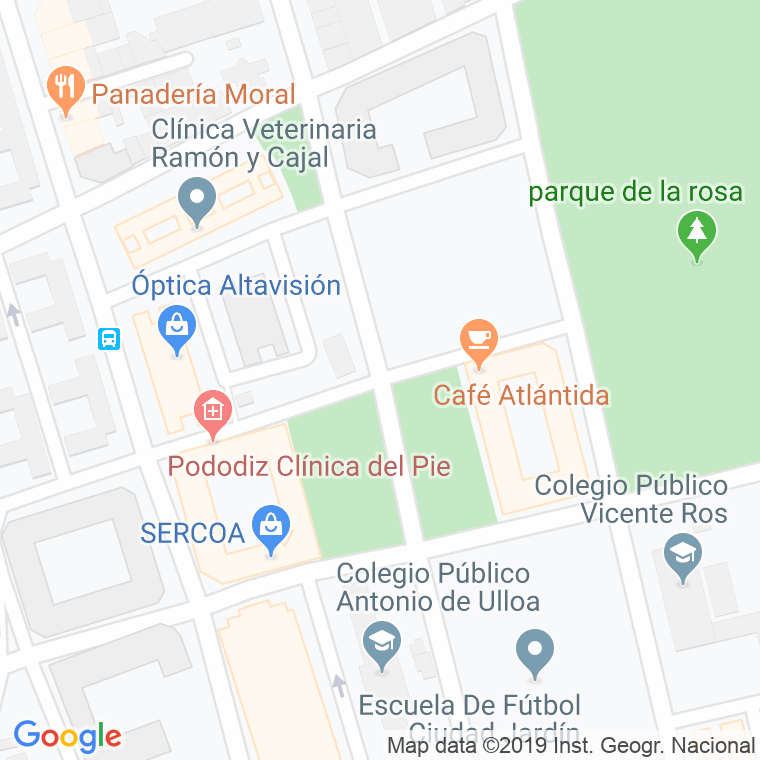 Código Postal calle Doctor Valenciano en Cartagena