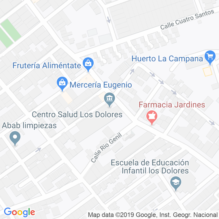 Código Postal de Dolores, Los (Los Dolores) en Murcia
