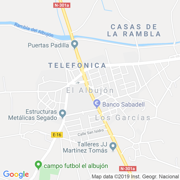 Código Postal de Albujon, El en Murcia
